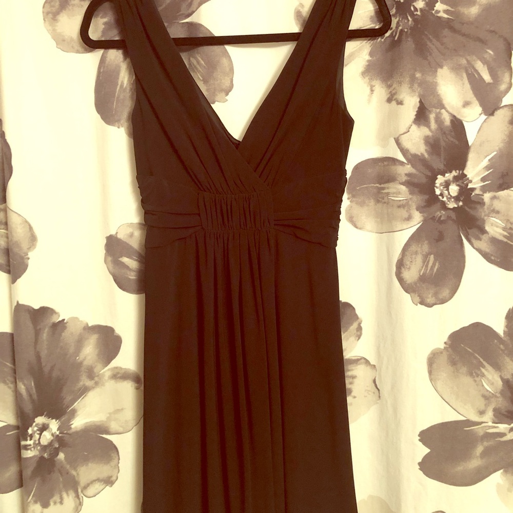 WHITE HOUSE BLACK MARKET Simple black dress.